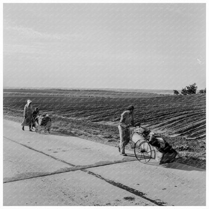 Flood Refugees in Texas May 1937 Historical Photograph - Available at KNOWOL