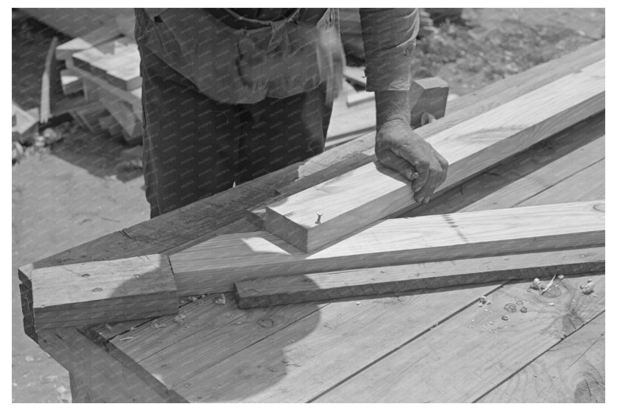 Food Storage Plant Workers New Madrid County 1938 - Available at KNOWOL