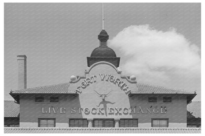 Fort Worth Livestock Exchange April 1939 - Available at KNOWOL