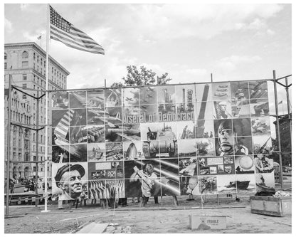 Four Freedoms and Arsenal of Democracy Posters 1941 - Available at KNOWOL