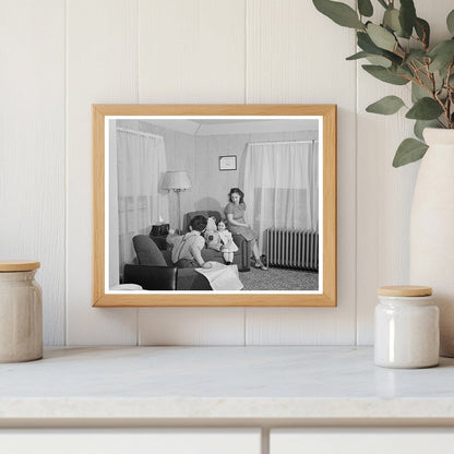 Fred Heath Family in 1942 Bantam Connecticut Apartment - Available at KNOWOL