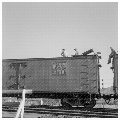 Freight Transport Scene in Odessa Texas May 1937 - Available at KNOWOL