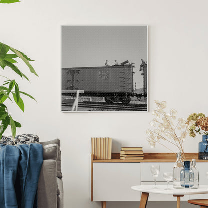 Freight Transport Scene in Odessa Texas May 1937 - Available at KNOWOL