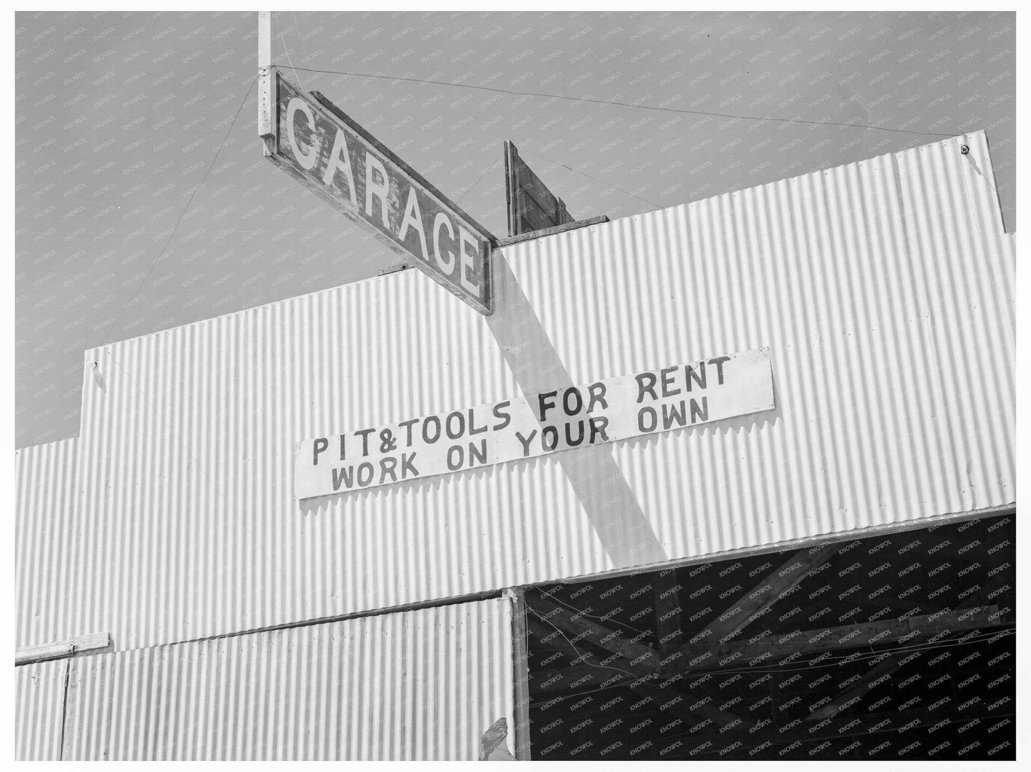 Fresno County Roadside Tools for Rent May 1939 - Available at KNOWOL