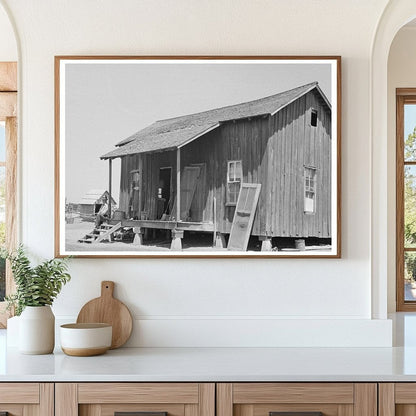 Front Porch of Sharecropper Cabin Southeast Missouri 1938 - Available at KNOWOL