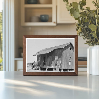 Front Porch of Sharecropper Cabin Southeast Missouri 1938 - Available at KNOWOL