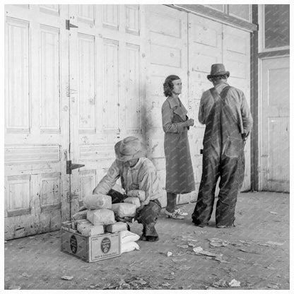 FSA Grant Office During Pea Harvest Calipatria 1939 - Available at KNOWOL