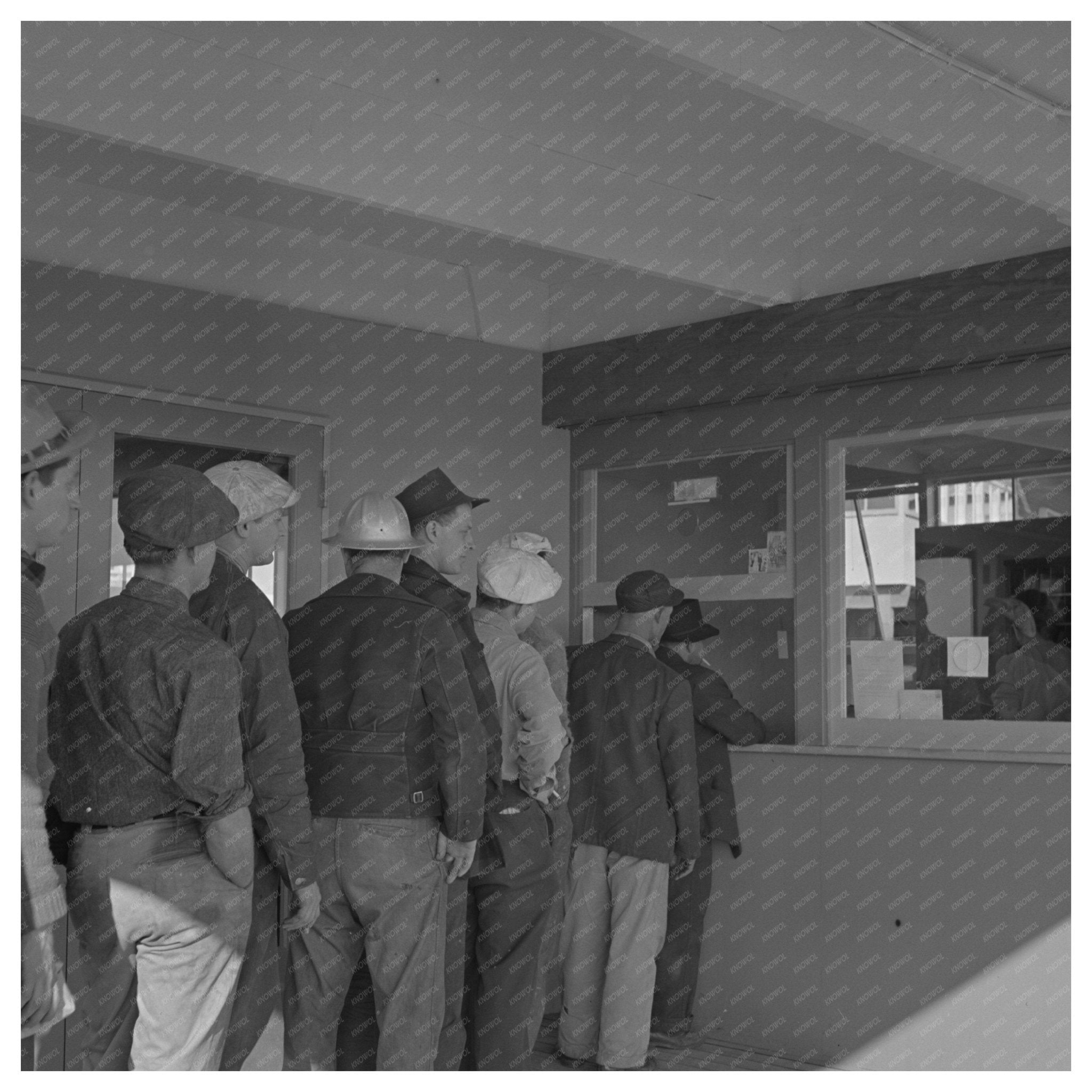 FSA Workmen at Dormitories Vallejo California 1942 - Available at KNOWOL