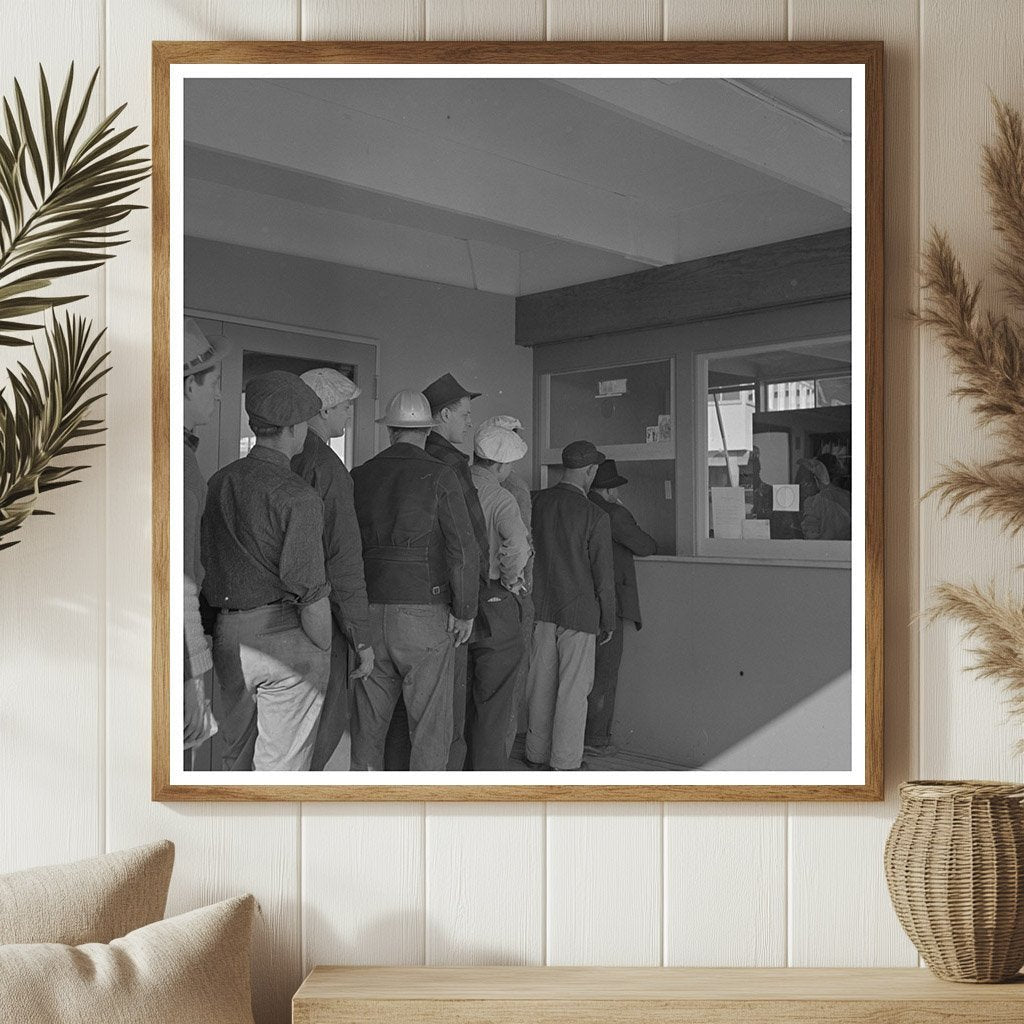 FSA Workmen at Dormitories Vallejo California 1942 - Available at KNOWOL