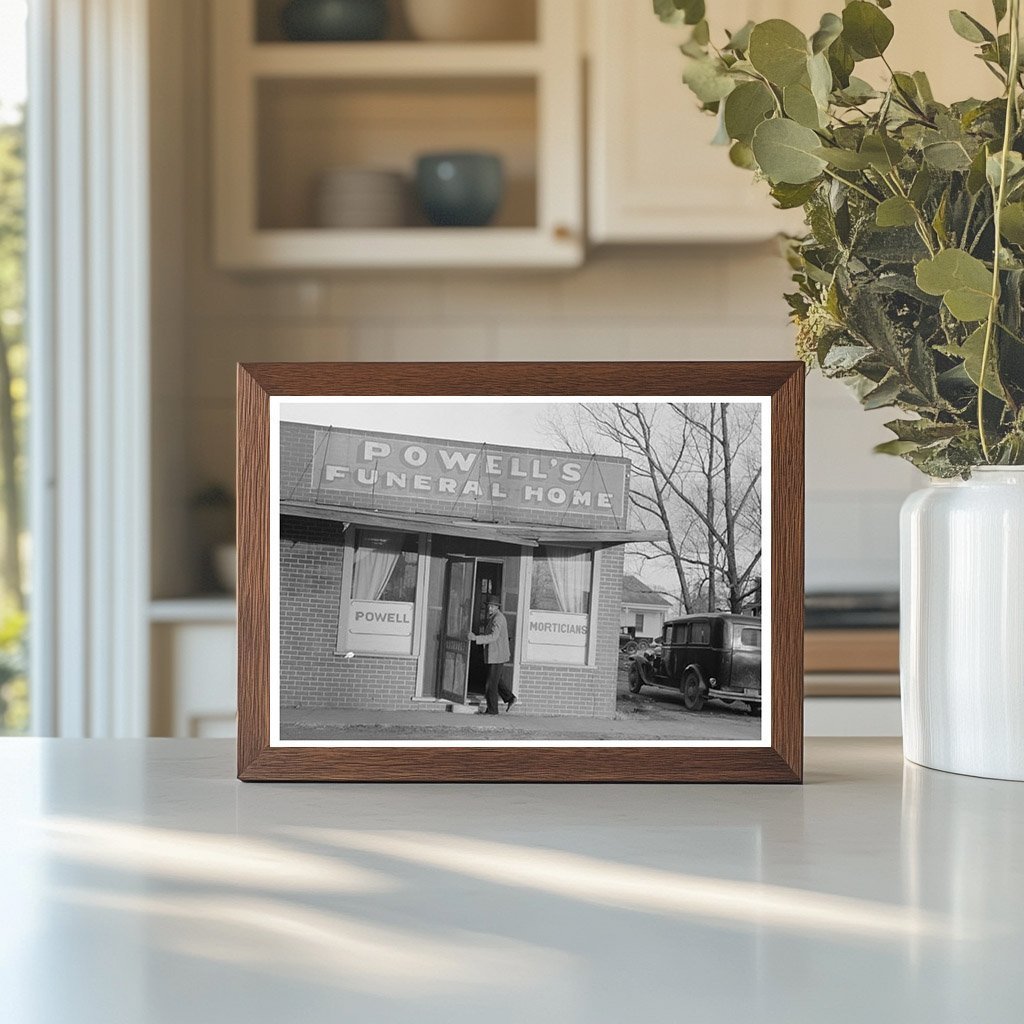 Funeral Home in Mound Bayou Mississippi January 1939 - Available at KNOWOL