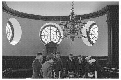 General Courtroom Capitol Williamsburg Virginia 1943 - Available at KNOWOL