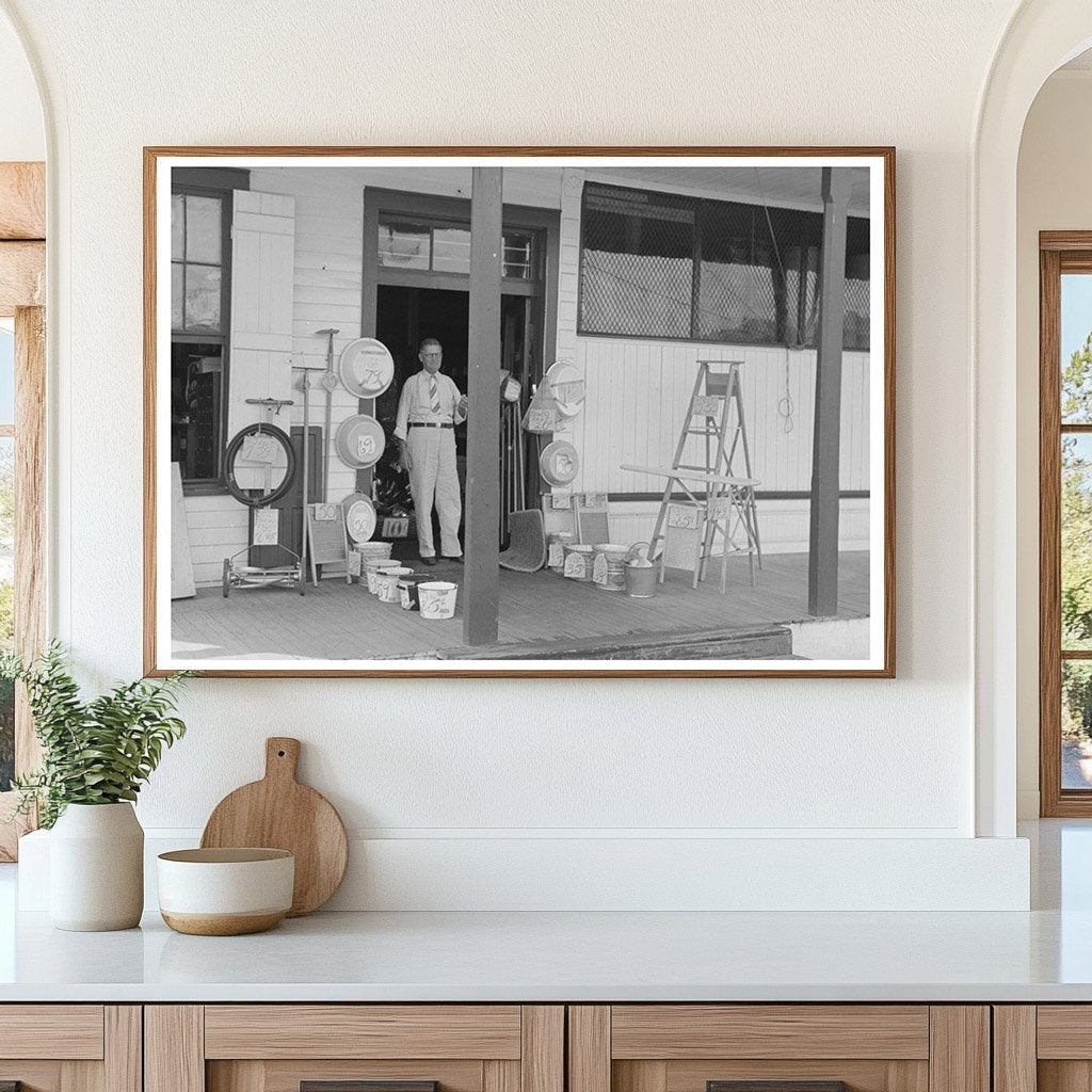 General Store Entrance in Garyville Louisiana 1938 - Available at KNOWOL