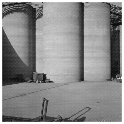 Giant Silos at Basic Magnesium Plant Southern Nevada 1940 - Available at KNOWOL