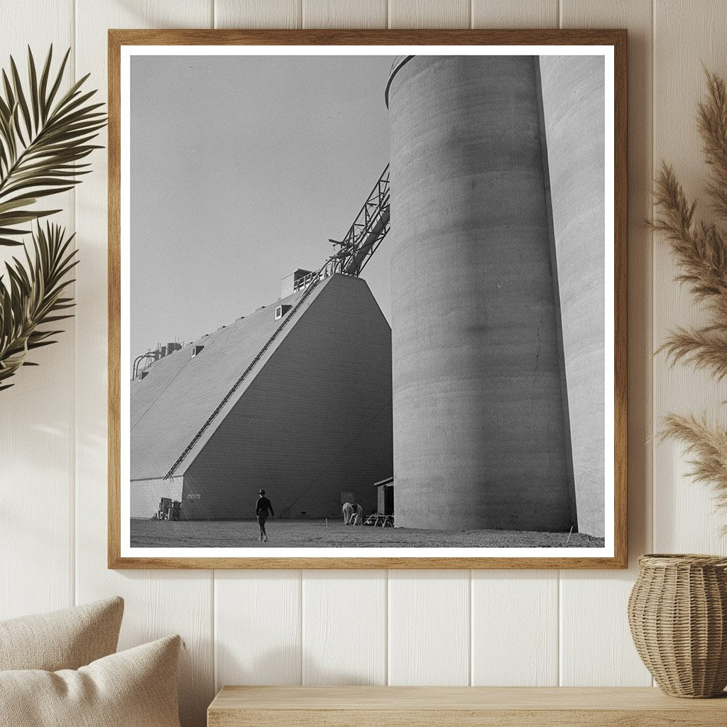 Giant Silos for Ore Storage in Las Vegas 1944 - Available at KNOWOL