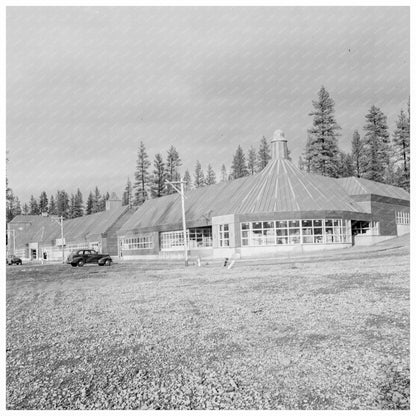 Gilchrist Oregon Lumber Town Community Center 1939 - Available at KNOWOL