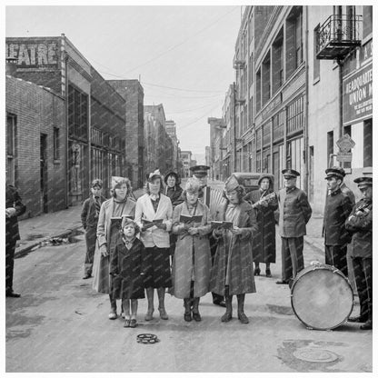 Girls Sunday School Class Singing San Francisco 1939 - Available at KNOWOL