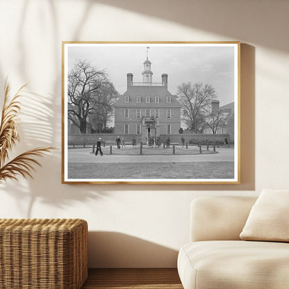 Governors Palace Williamsburg Virginia April 1943 - Available at KNOWOL