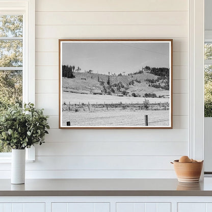 Grain Farm Landscape in Douglas County Oregon 1939 - Available at KNOWOL