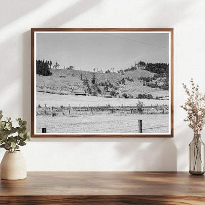 Grain Farm Landscape in Douglas County Oregon 1939 - Available at KNOWOL