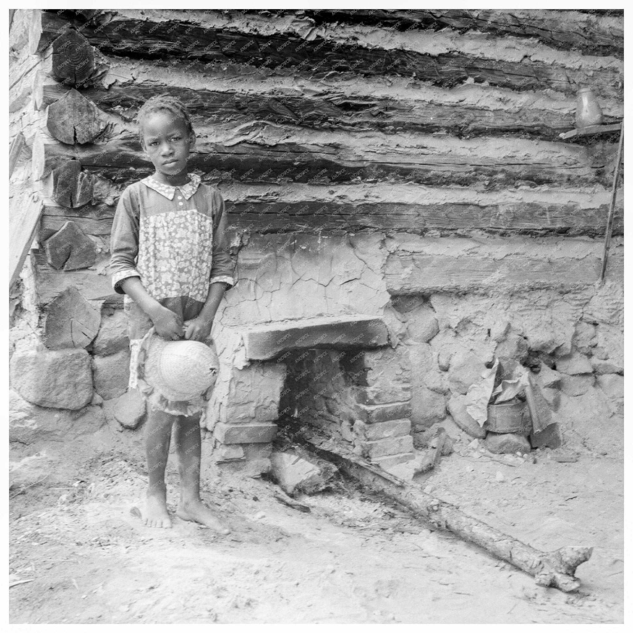 Grandchildren of Tobacco Sharecropper Wake County 1939 - Available at KNOWOL