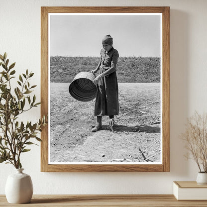 Grandmother in Migrant Camp California April 1939 - Available at KNOWOL