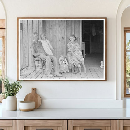 Grandparents and Children on Porch in Missouri 1938 - Available at KNOWOL