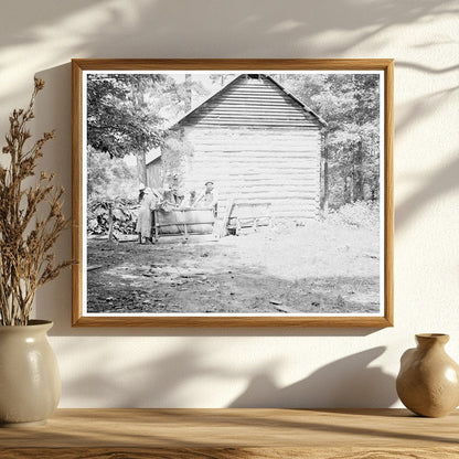 Granville County Tobacco Harvesting Families 1939 Photo - Available at KNOWOL