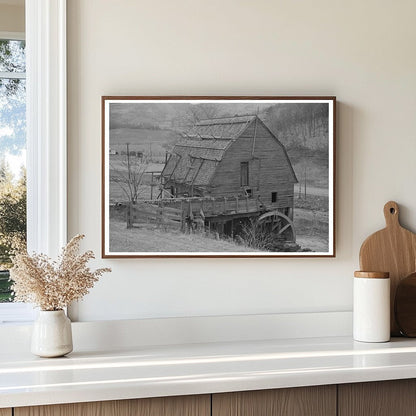 Gristmill in Shenandoah National Park Virginia 1938 - Available at KNOWOL