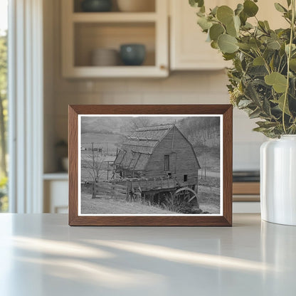 Gristmill in Shenandoah National Park Virginia 1938 - Available at KNOWOL