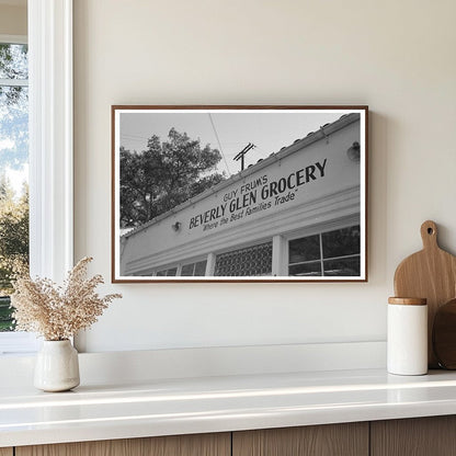 Grocery Store in Beverly Glen California April 1942 - Available at KNOWOL