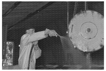 Guayule Seed Treating Room Salinas California 1942 - Available at KNOWOL