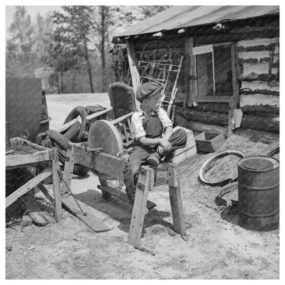 Hale Family Child in Jackson County Wisconsin 1937 - Available at KNOWOL