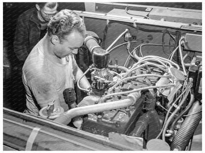 Halftrac Armored Car Engine Final Inspection December 1941 - Available at KNOWOL