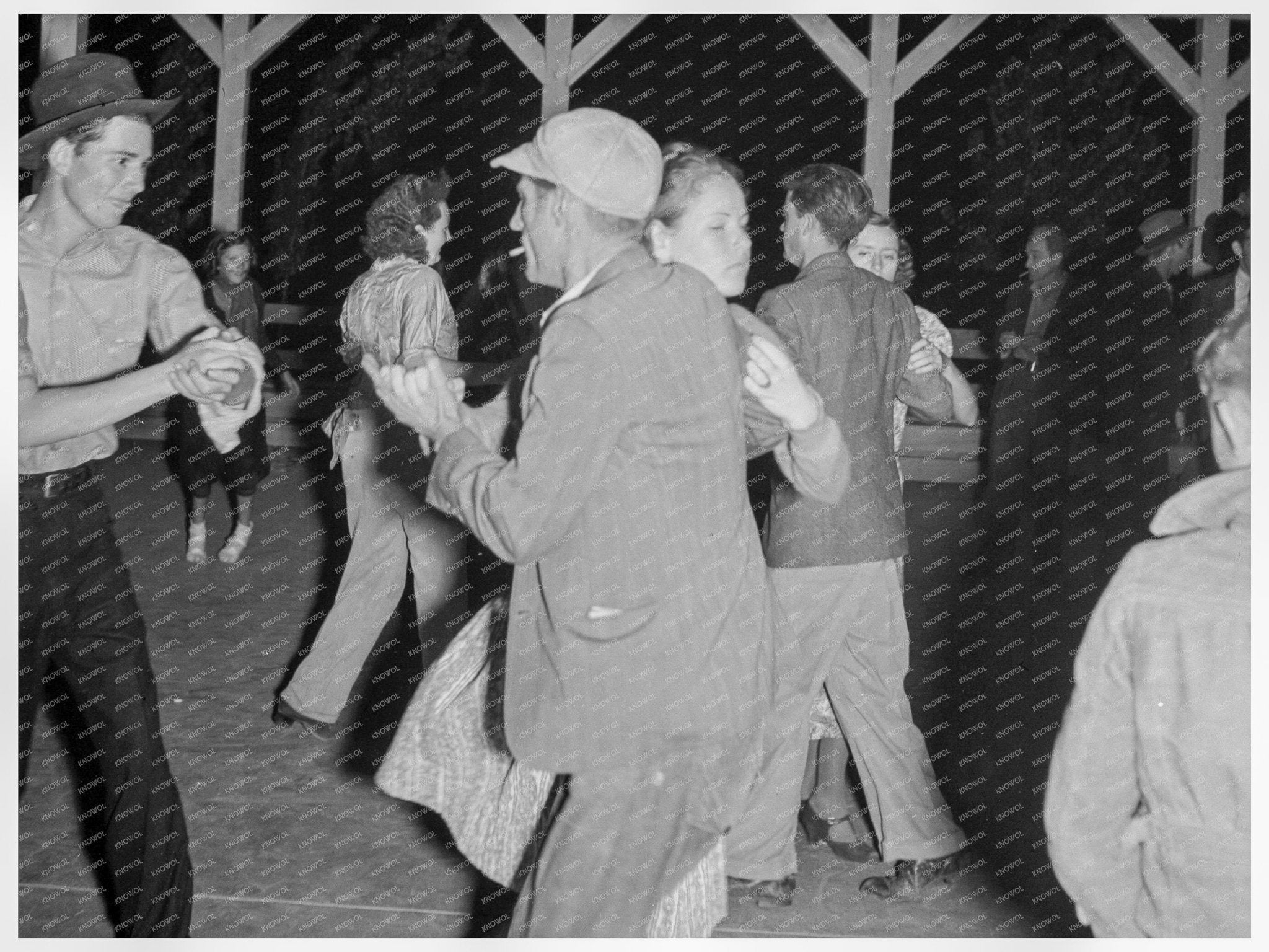 Halloween Party at Shafter Camp Kern County 1938 - Available at KNOWOL