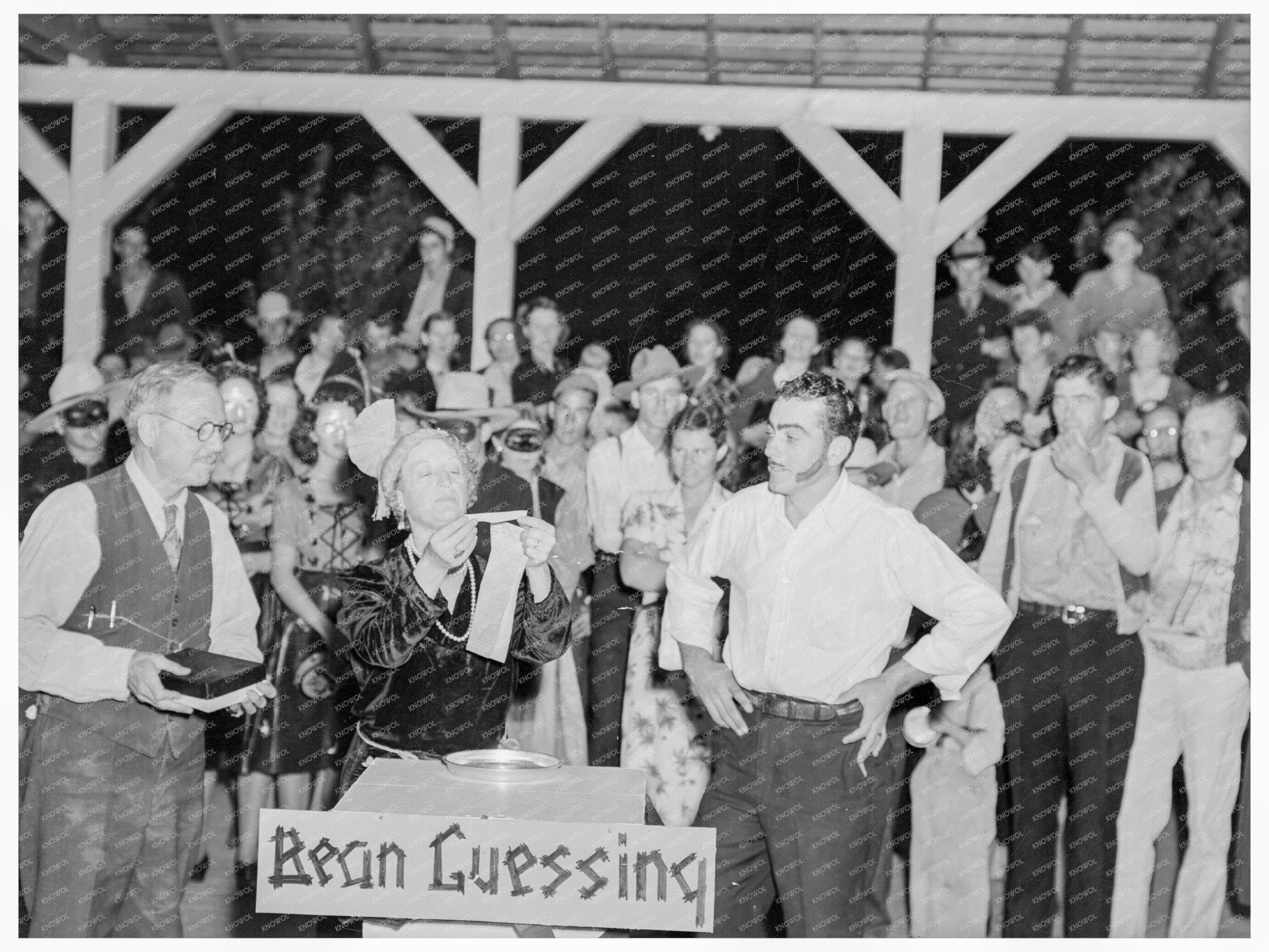 Halloween Party at Shafter Migrant Camp 1938 - Available at KNOWOL