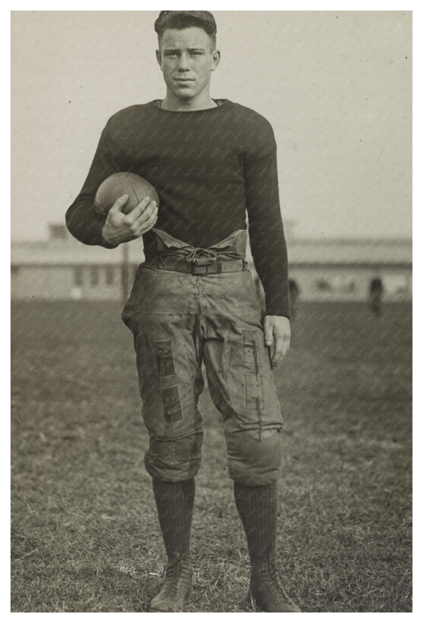 "Hamilton", US Navy Football Halfback, Annapolis, Maryland 1922 - Available at KNOWOL