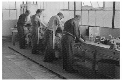 Hat Making in Cooperative Factory New Jersey 1936 - Available at KNOWOL