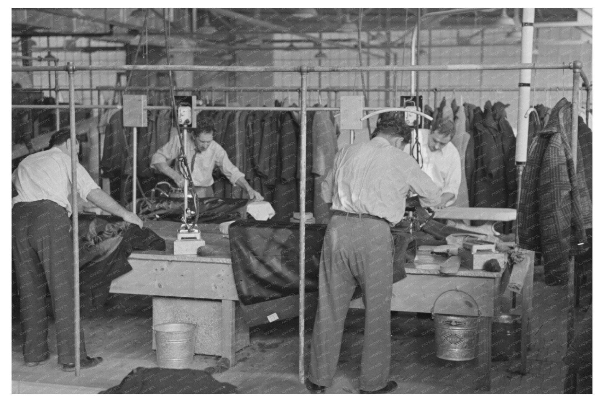 Hightstown Garment Factory Workers 1936 - Available at KNOWOL