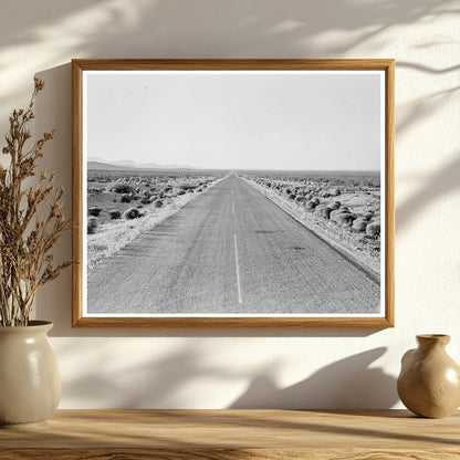 Highway No 70 New Mexico Desert 1938 Migration Photo - Available at KNOWOL