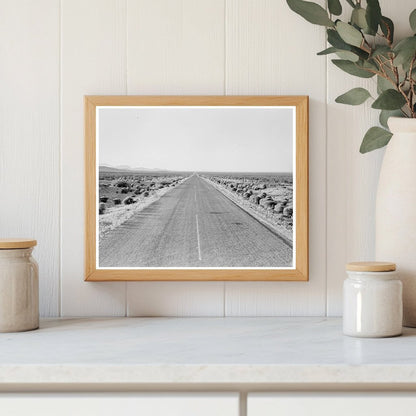 Highway No 70 New Mexico Desert 1938 Migration Photo - Available at KNOWOL