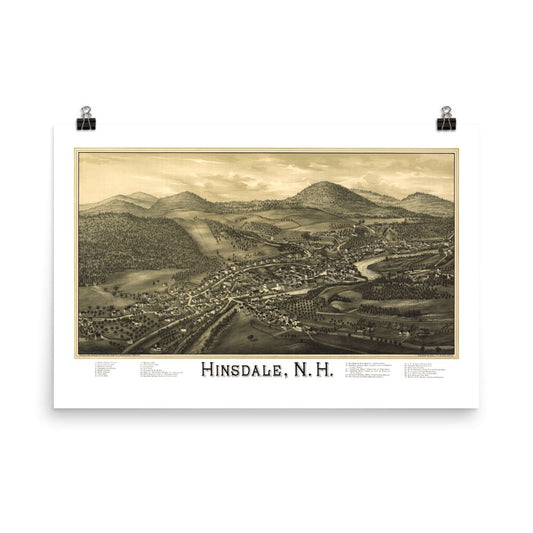 Hinsdale, NH 1886 - Available at KNOWOL