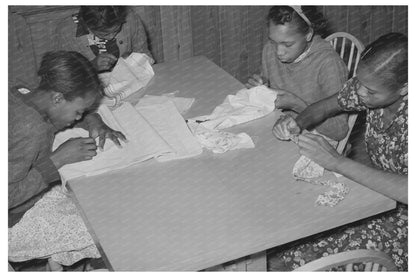 Home Economics Class at Lakeview Project School 1938 - Available at KNOWOL