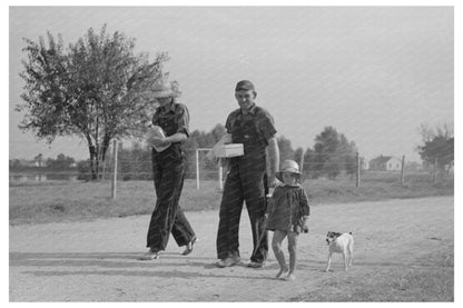 Homesteaders at Lake Dick Project Arkansas 1938 - Available at KNOWOL