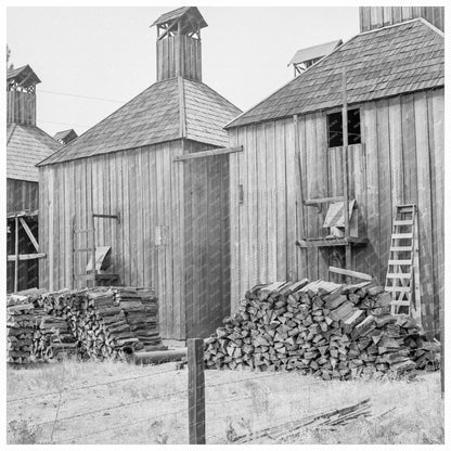 Hop Kiln in Josephine County Oregon August 1939 - Available at KNOWOL