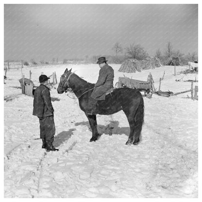 Horse Sale Discussion with Oscar Gaither February 1937 - Available at KNOWOL