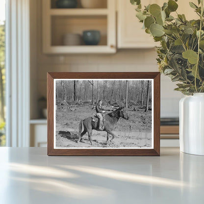 Horseback Ride to Chicot Farms Project Arkansas 1939 - Available at KNOWOL