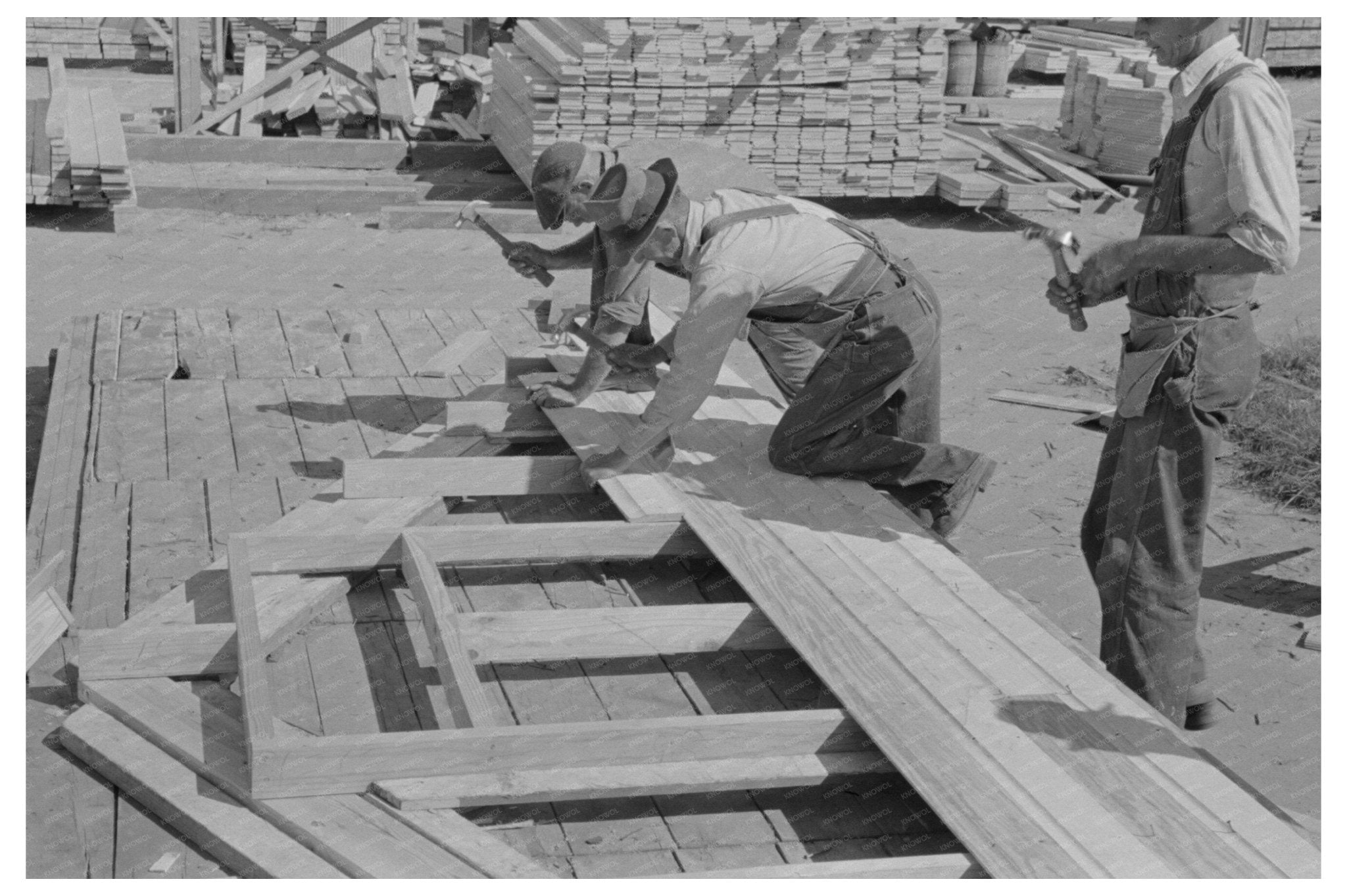 House Plant Siding Installation Southeast Missouri 1938 - Available at KNOWOL