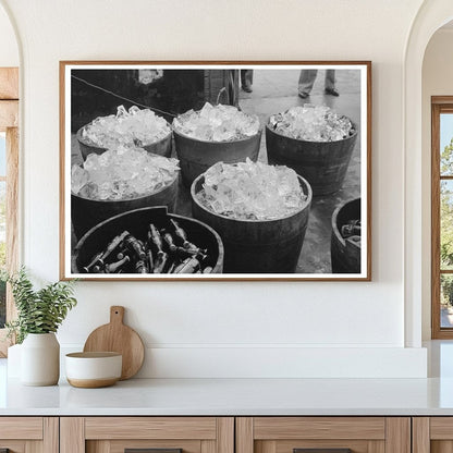 Ice Refreshment Stand at Louisiana State Fair 1938 - Available at KNOWOL