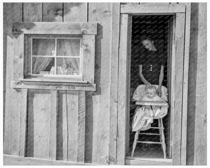 Idaho Cooperative Family in Doorway 1939 - Available at KNOWOL