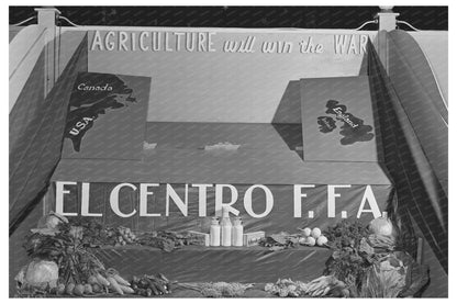 Imperial County Fair Exhibit El Centro California March 1942 - Available at KNOWOL